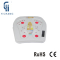 vibrating electromagnetic wave pulse foot massage machine